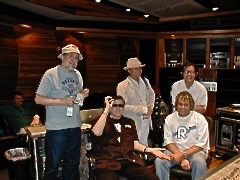 In the studio with Cheap Trick